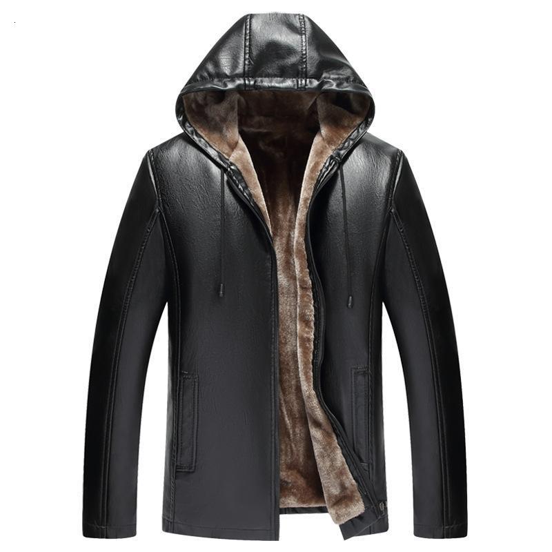 Men's Fur Faux Fur Autumn Winter Mens Leather Jacket Hooded Plus Velvet Thick Warm Leather Jacket Men Social Mens Motorcycle Biker Jackets 221114, Black
Men's Fur Faux Fur Autumn Winter Mens Leather Jacket Hooded Plus Velvet Thick Warm Leather Jacket Men Social Mens Motorcycle Biker Jackets 221114, Black