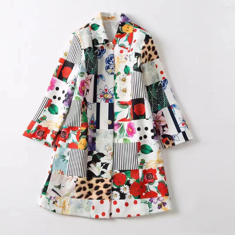 Women' Trench Coats European And American Women' Wear For Winter 2022 Long Sleeve Single Breasted Floral Print Leopard Coat XXL, Multi
Women' Trench Coats European And American Women' Wear For Winter 2022 Long Sleeve Single Breasted Floral Print Leopard Coat XXL, Multi