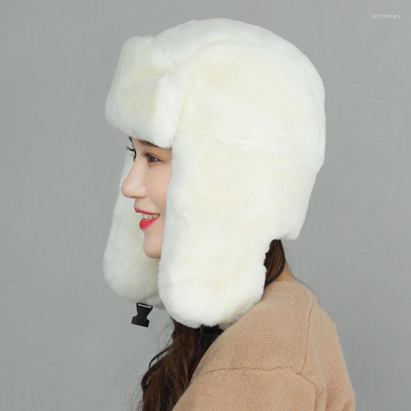Berets Winter Bomber Hats Women Ushanka Cap With Ear Flap Thick Warm Russian Windproof Velvet Hat Protection Adult Solid 58 Cm, Pink
Berets Winter Bomber Hats Women Ushanka Cap With Ear Flap Thick Warm Russian Windproof Velvet Hat Protection Adult Solid 58 Cm, Pink