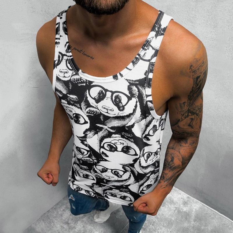 Men's Tank Tops 3d Print Gym Vest Men's Workout Clothes Bodybuilding Summer Clothing Sleeveless Shirt Plus Size 2022, White
Men's Tank Tops 3d Print Gym Vest Men's Workout Clothes Bodybuilding Summer Clothing Sleeveless Shirt Plus Size 2022, White