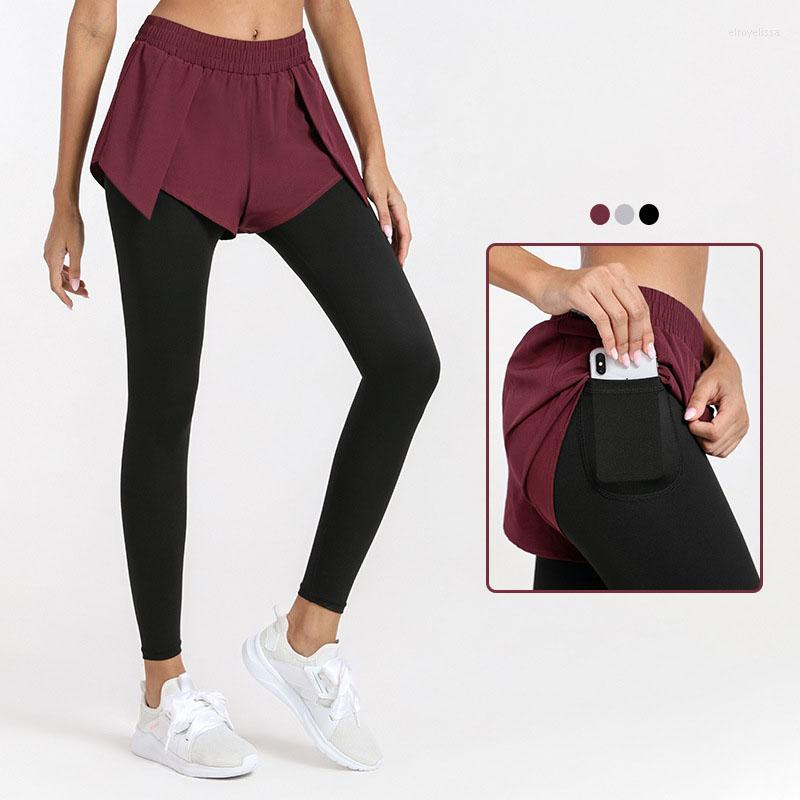 Active Pants High Waiste Yoga Fake Two Pieces Seamless Leggings Women Elastic For Fitness Running Exercise Tights Leggins, Black
Active Pants High Waiste Yoga Fake Two Pieces Seamless Leggings Women Elastic For Fitness Running Exercise Tights Leggins, Black