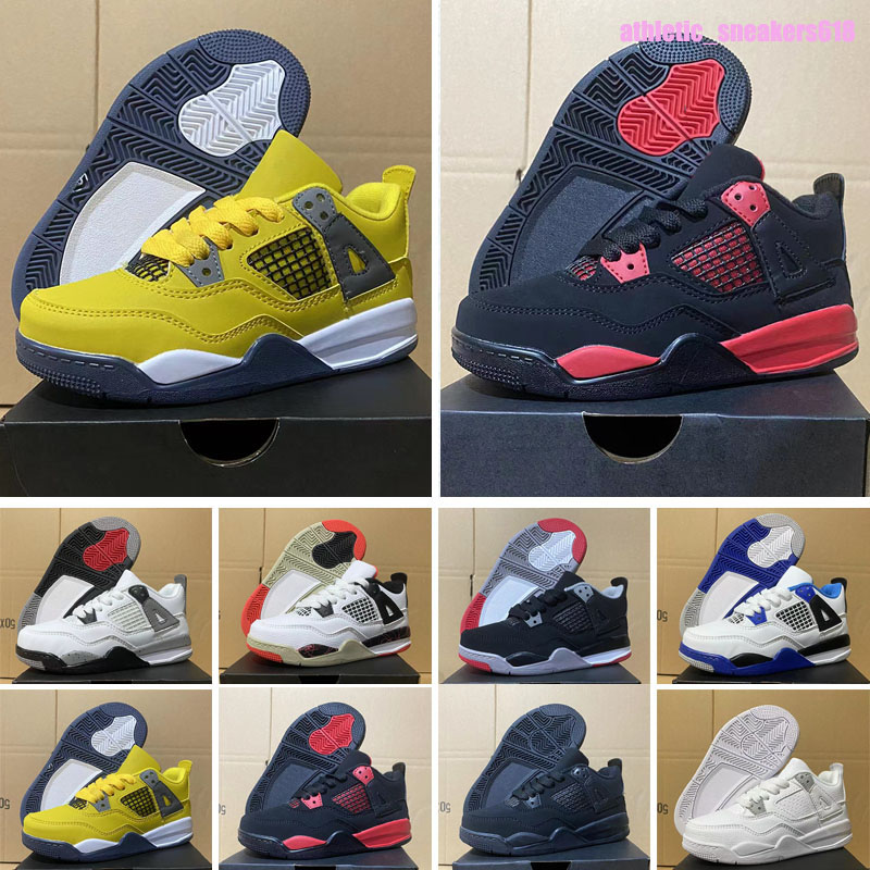 Basketball Shoes Sneakers Boots Kids Trainers University Blue White Black Cat Lightning Fire Red Bred Pure Money Metallic Purple High 4S 4 Oero Shimmer Union Noir, Color 2
Basketball Shoes Sneakers Boots Kids Trainers University Blue White Black Cat Lightning Fire Red Bred Pure Money Metallic Purple High 4S 4 Oero Shimmer Union Noir, Color 2