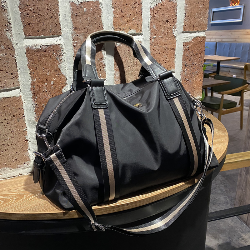 Duffel Bags Oxford cloth large capacity duffel bag overnight bag folding portable light travel BaoChao unisex boarding 221114, Black
Duffel Bags Oxford cloth large capacity duffel bag overnight bag folding portable light travel BaoChao unisex boarding 221114, Black