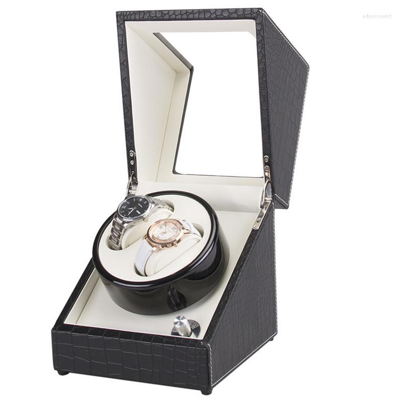 Watch Boxes 1PCS High Class Motor Shaker Winder Holder Display Automatic Mechanical Winding EU/US/AU/UK Plug PU Leather
Watch Boxes 1PCS High Class Motor Shaker Winder Holder Display Automatic Mechanical Winding EU/US/AU/UK Plug PU Leather