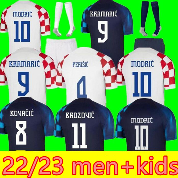 2022 Croacia MODRIC World Cup soccer jerseys national team MANDZUKIC PERISIC KALINIC 2023 Croatia football shirt KOVACIC Rakitic Kramaric Men Kids Kit uniforms 88, Blue
2022 Croacia MODRIC World Cup soccer jerseys national team MANDZUKIC PERISIC KALINIC 2023 Croatia football shirt KOVACIC Rakitic Kramaric Men Kids Kit uniforms 88, Blue