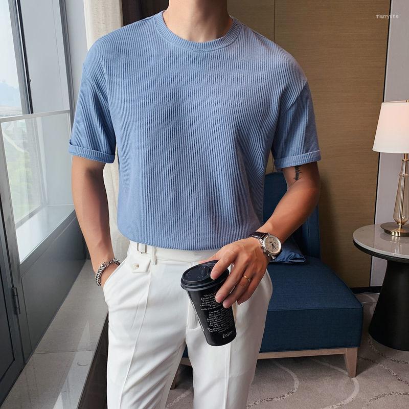 Men's T Shirts British Slim Short Sleeve Streetwear Tee Shirt Homme Tshirt Men 5 Solid Color 2022 Summer Social Club Outfits Round Neck, Black
Men's T Shirts British Slim Short Sleeve Streetwear Tee Shirt Homme Tshirt Men 5 Solid Color 2022 Summer Social Club Outfits Round Neck, Black