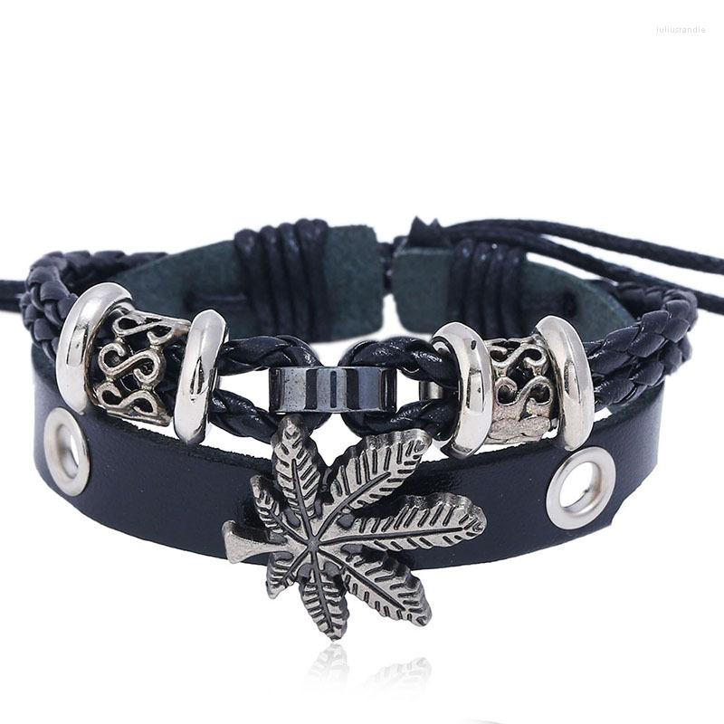 Link Bracelets Double Leather Charm Bracelet Punk Adjustable Goth Cuff Gothic Wristband For Men Women E522
Link Bracelets Double Leather Charm Bracelet Punk Adjustable Goth Cuff Gothic Wristband For Men Women E522