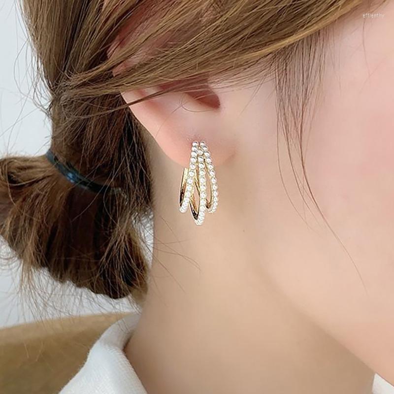Hoop Earrings 2022 Multilayer Simulated Pearl For Women Fashion Jewelry Geometric C Shape Pendientes Brincos
Hoop Earrings 2022 Multilayer Simulated Pearl For Women Fashion Jewelry Geometric C Shape Pendientes Brincos