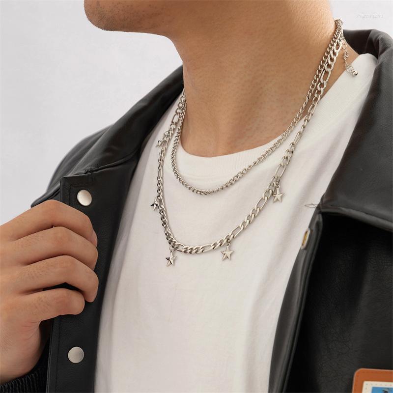 Chains Gothic Pentagram Necklace Grunge Pentacle Wicca Punk Statement Jewelry Creative Charm Fashion Women Delicacy Gift
Chains Gothic Pentagram Necklace Grunge Pentacle Wicca Punk Statement Jewelry Creative Charm Fashion Women Delicacy Gift