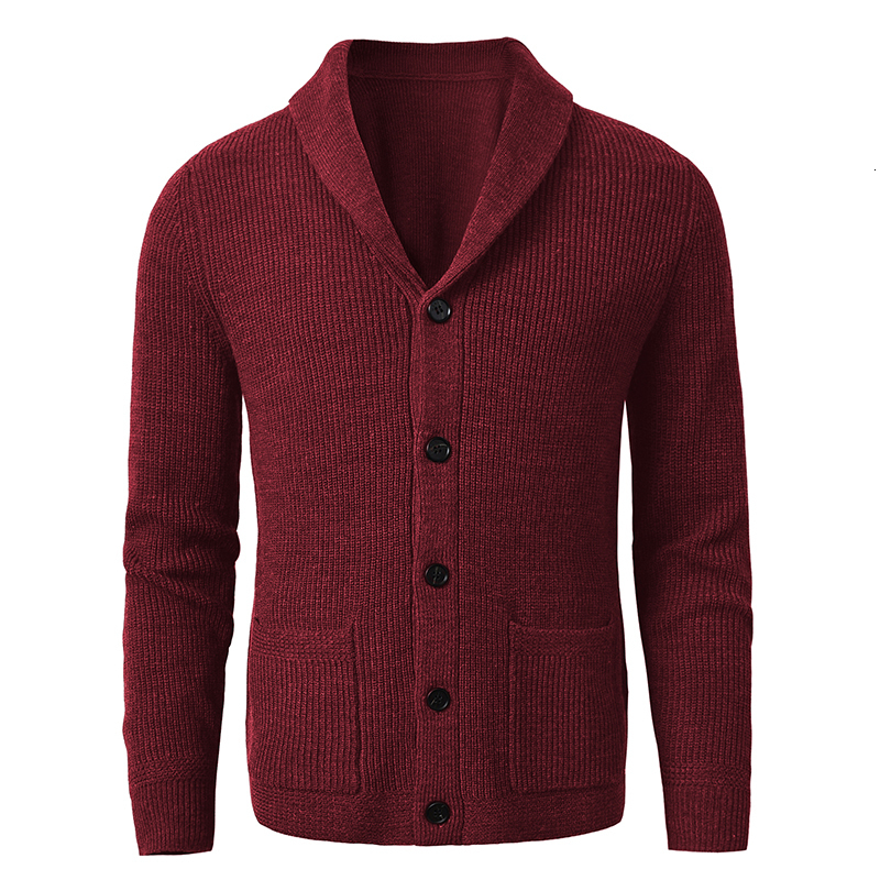 Men' Sweaters Men' Shawl Collar Cardigan Sweater Slim Fit Cable Knit Button up Black Merino Wool Sweater 221114
Men' Sweaters Men' Shawl Collar Cardigan Sweater Slim Fit Cable Knit Button up Black Merino Wool Sweater 221114