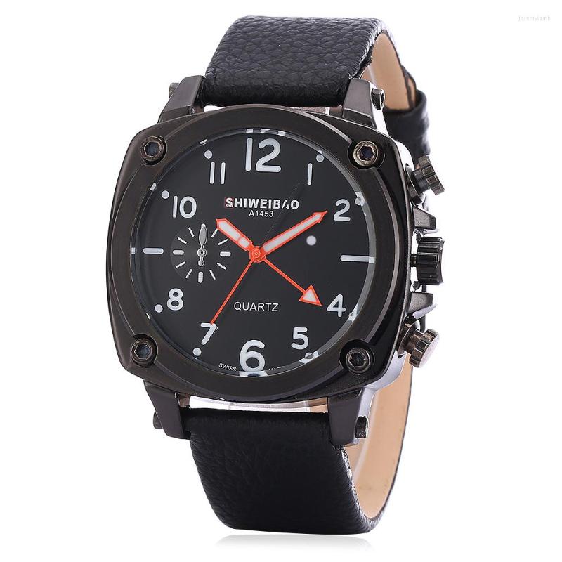 Wristwatches Mens Watches Military Army Wrist Watch For Men Leather Strap Big Case Man Clock Male Sports Saat Erkekler Hours, Brown
Wristwatches Mens Watches Military Army Wrist Watch For Men Leather Strap Big Case Man Clock Male Sports Saat Erkekler Hours, Brown