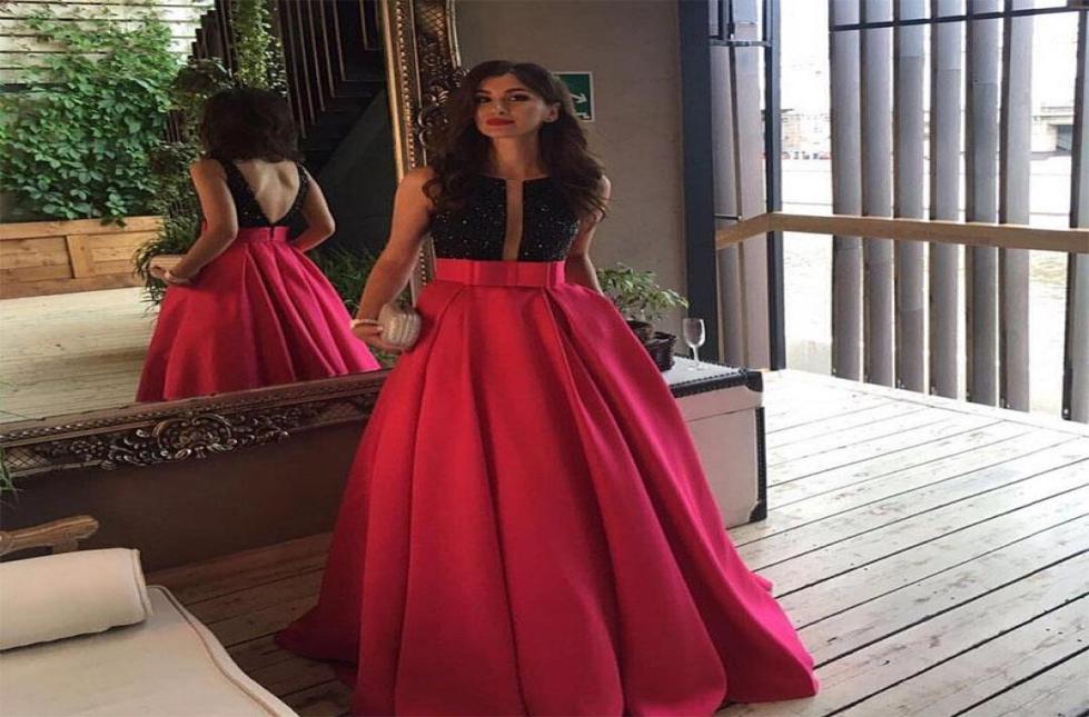 Open Back Fuchsia Long Evening Prom Dresses Arabic Formal Dress Black Beaded Vestido De Gala Custom Special Occasion Evening Gowns5288025, Sage
Open Back Fuchsia Long Evening Prom Dresses Arabic Formal Dress Black Beaded Vestido De Gala Custom Special Occasion Evening Gowns5288025, Sage