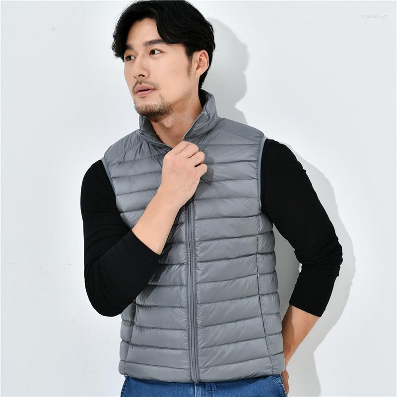 Men' Down 2022 Winter Men Duck Vest Coat Ultralight Sleeveless Puffer Jacket Light Waistcoat
Men' Down 2022 Winter Men Duck Vest Coat Ultralight Sleeveless Puffer Jacket Light Waistcoat