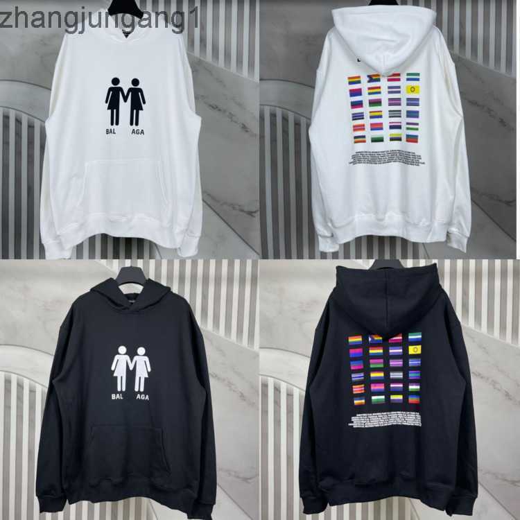 Designer Balencigas Women Hoodie Autumn And Winter Classic National Element Printing Couple Hoodie Loose Hooded Sweater For Men Fashion T6WM
Designer Balencigas Women Hoodie Autumn And Winter Classic National Element Printing Couple Hoodie Loose Hooded Sweater For Men Fashion T6WM