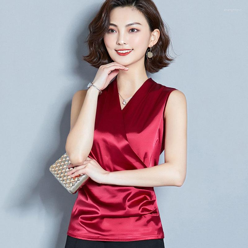 Women' Blouses Summer Women 2022 Casual Ladies Tops Feminine Chiffon Blouse Slim V-neck Blusa Feminina Shirts Solid 6 Color, Gold
Women' Blouses Summer Women 2022 Casual Ladies Tops Feminine Chiffon Blouse Slim V-neck Blusa Feminina Shirts Solid 6 Color, Gold