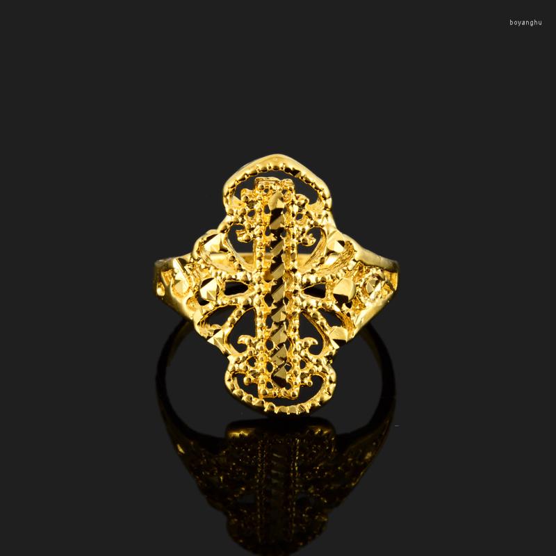 Wedding Rings Latest Arrival Ethiopian Bridal Ring 24k Gold Color Fashion Jewellry Engagement Women Girls Wheolesale
Wedding Rings Latest Arrival Ethiopian Bridal Ring 24k Gold Color Fashion Jewellry Engagement Women Girls Wheolesale