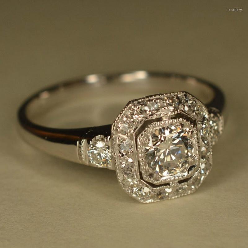 Wedding Rings Fashoin Women Jewelry Princess Cut Zircon Band Engagement Bridal Ring Set Gifts Size 6-10
Wedding Rings Fashoin Women Jewelry Princess Cut Zircon Band Engagement Bridal Ring Set Gifts Size 6-10