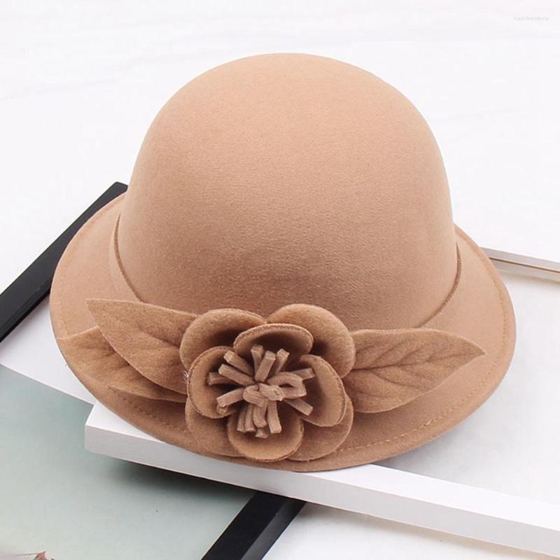 Berets Fall Winter Warm Fedora Hats Europe England Bucket For Woman Lady Flower Retro Hat
Berets Fall Winter Warm Fedora Hats Europe England Bucket For Woman Lady Flower Retro Hat