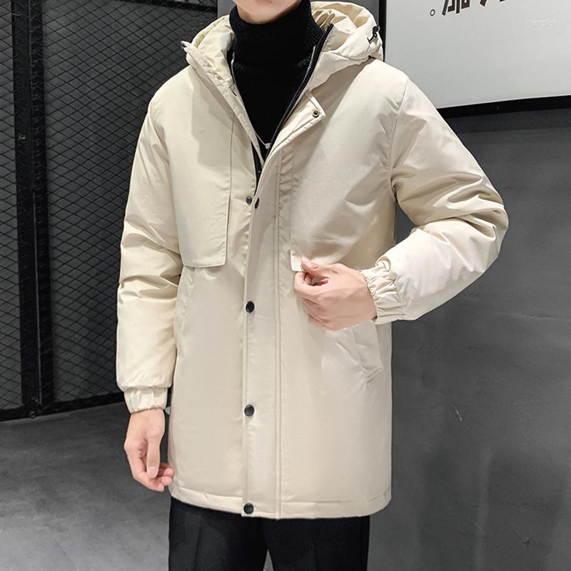 Men's Down 2022 Winter White Duck Jacket Men Fashion Hooded Windbreaker Thick Warm Parkas Coat Mid-long Puffer Male, Black
Men's Down 2022 Winter White Duck Jacket Men Fashion Hooded Windbreaker Thick Warm Parkas Coat Mid-long Puffer Male, Black