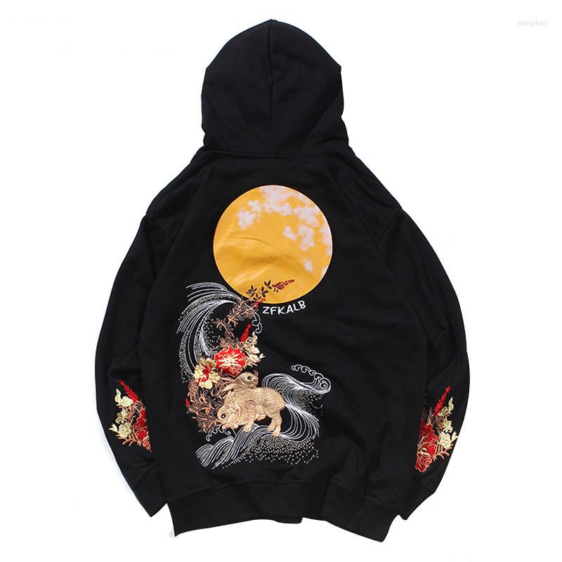 Men' Hoodies 2022 Hip Hop Casual Streetwear Embroidery Animal Flowers Rabbits Print Hooded Sweatshirts Harajuku Fashion Pullover, Black
Men' Hoodies 2022 Hip Hop Casual Streetwear Embroidery Animal Flowers Rabbits Print Hooded Sweatshirts Harajuku Fashion Pullover, Black