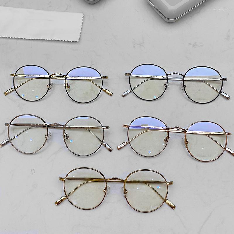 Sunglasses Frames Korean Brand Handmade Blossom Glasses Retro Round Optical Titanium For Men Women Ultralight Prescription Myopia Reading
Sunglasses Frames Korean Brand Handmade Blossom Glasses Retro Round Optical Titanium For Men Women Ultralight Prescription Myopia Reading