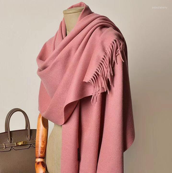 Scarves Pure Wool Scarf Winter Woman 2022 Autumn Fashion Thicken Warm Large Pashmina Ladies Soft Maxi Shawl Wrap Blanket Tassel
Scarves Pure Wool Scarf Winter Woman 2022 Autumn Fashion Thicken Warm Large Pashmina Ladies Soft Maxi Shawl Wrap Blanket Tassel