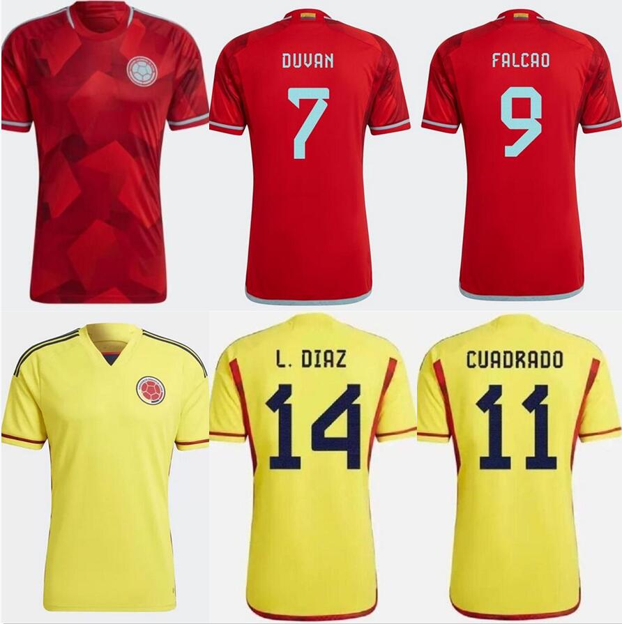 ColumbiaS soccer jerseys 2022 2023 Camiseta Columbiana football shirts L.DIAZ FALCAO JAMES VALDERRAMA L.SINISTERRA SANCHEZ CUADRADO BORRE jersey men kids kit, 22/23
ColumbiaS soccer jerseys 2022 2023 Camiseta Columbiana football shirts L.DIAZ FALCAO JAMES VALDERRAMA L.SINISTERRA SANCHEZ CUADRADO BORRE jersey men kids kit, 22/23