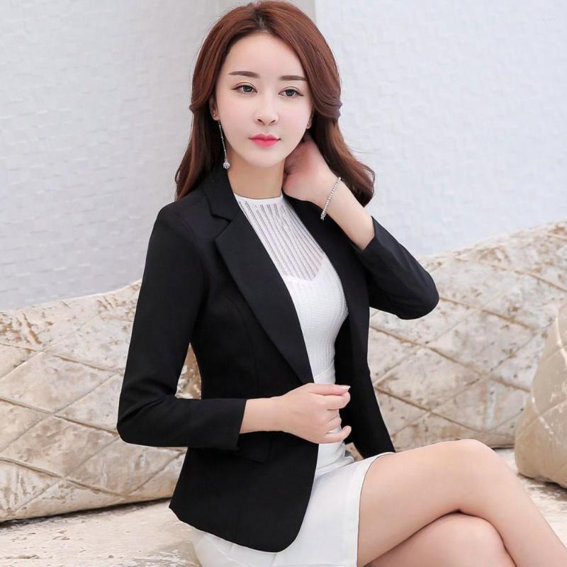 Women's Suits Women Blazer Solid Color Jacket Long Sleeves Single Button Streetwear Spring Autumn Slim Fit Turndown Collar Suit Coat Wo, Black
Women's Suits Women Blazer Solid Color Jacket Long Sleeves Single Button Streetwear Spring Autumn Slim Fit Turndown Collar Suit Coat Wo, Black