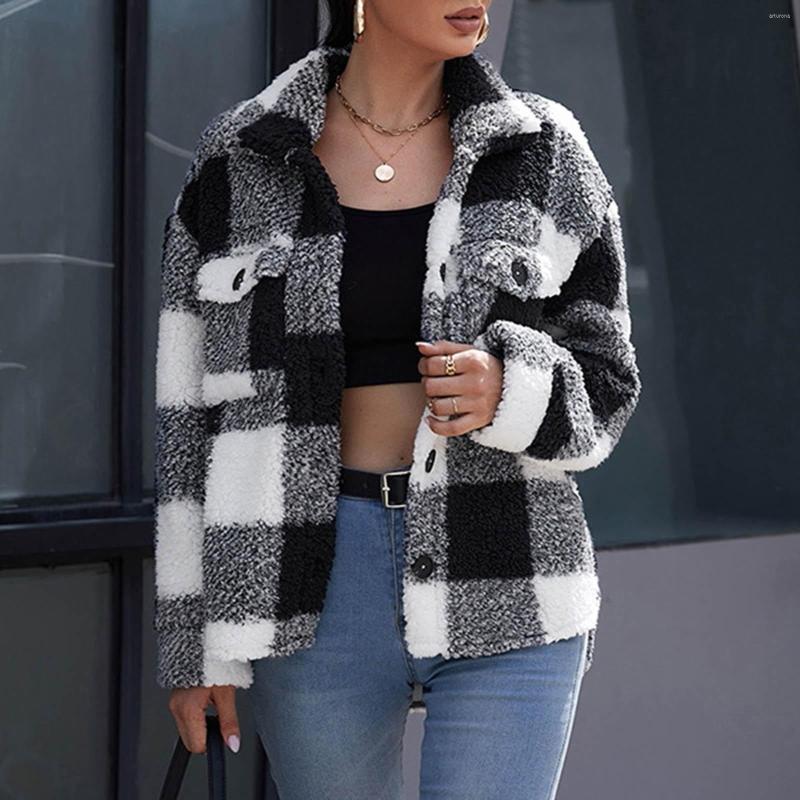 Women' Jackets Womens Lapel Loose H Plaid Patchwork Thin Jacket Women No Hood Dress Coats Women' Sports
Women' Jackets Womens Lapel Loose H Plaid Patchwork Thin Jacket Women No Hood Dress Coats Women' Sports
