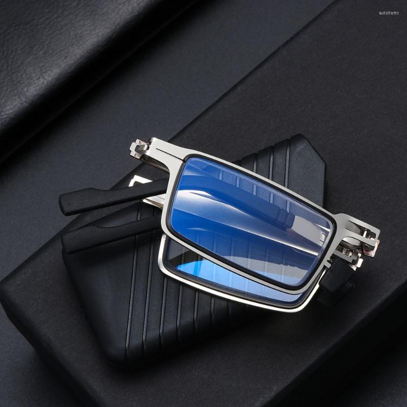Sunglasses Metal Square Folding Reading Glasses Men Women Blue Light Blocking Computer Narrow Eyeglasses Frame With Case 1.0-4.0
Sunglasses Metal Square Folding Reading Glasses Men Women Blue Light Blocking Computer Narrow Eyeglasses Frame With Case 1.0-4.0