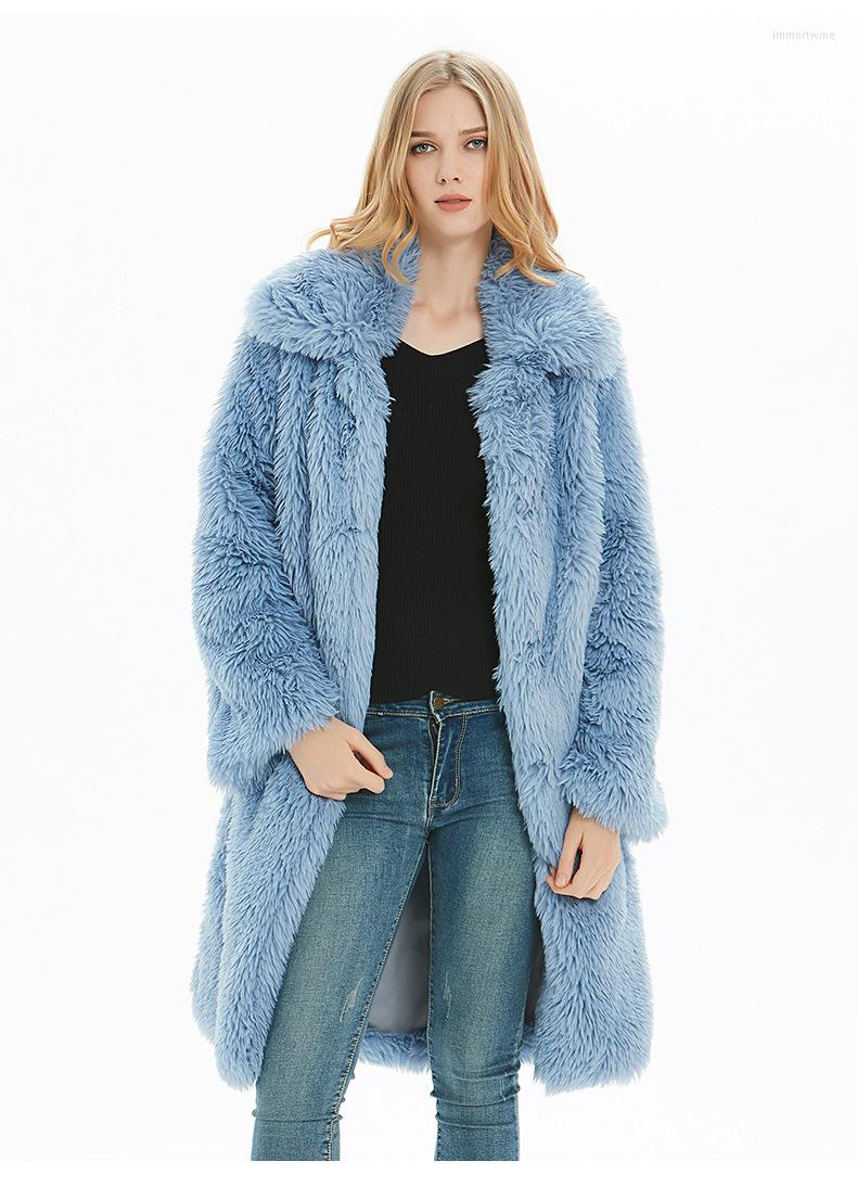 Women' Fur 2022 Autumn And Winter Women' Faux Coat Lapel Plush Warm Long Jacket, White
Women' Fur 2022 Autumn And Winter Women' Faux Coat Lapel Plush Warm Long Jacket, White