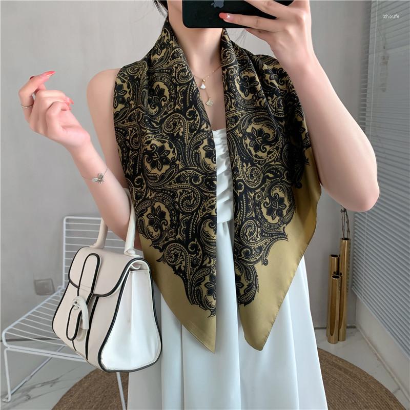 Scarves Retro Beach Designer 90 90cm Scarf Women Luxury Handkerchief Woman For Neck Muslim Hijab Brand Wrap Apparel
Scarves Retro Beach Designer 90 90cm Scarf Women Luxury Handkerchief Woman For Neck Muslim Hijab Brand Wrap Apparel