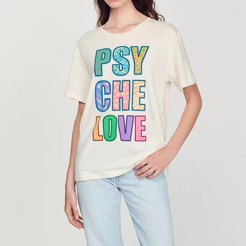 Women' T Shirts Arrvial Women' T-shirts Early Spring Summer Shirt SANDR Printing Women Clothes Tops Casual Streetwear Female, Color
Women' T Shirts Arrvial Women' T-shirts Early Spring Summer Shirt SANDR Printing Women Clothes Tops Casual Streetwear Female, Color