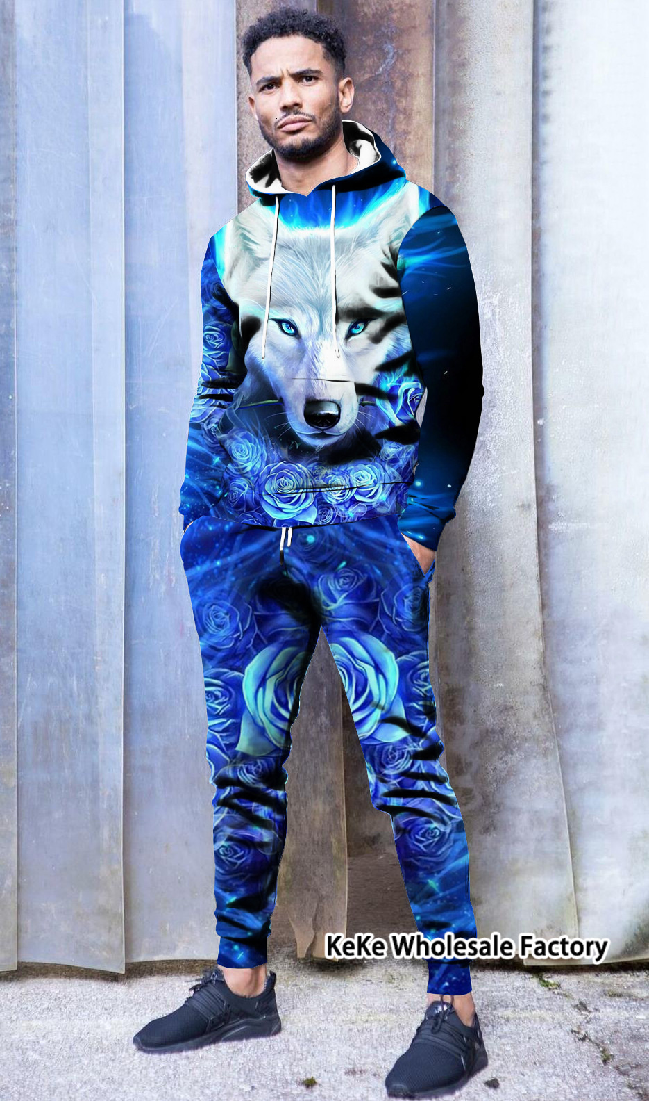 Men' Tracksuits Animal Wolf Hoodies Sets Man Fleece Fashion Casual Sweatshirts Sweatpants Long Sleeves Tracksuit Oversized Clothing Outfits 221114, Keke-suit-1
Men' Tracksuits Animal Wolf Hoodies Sets Man Fleece Fashion Casual Sweatshirts Sweatpants Long Sleeves Tracksuit Oversized Clothing Outfits 221114, Keke-suit-1