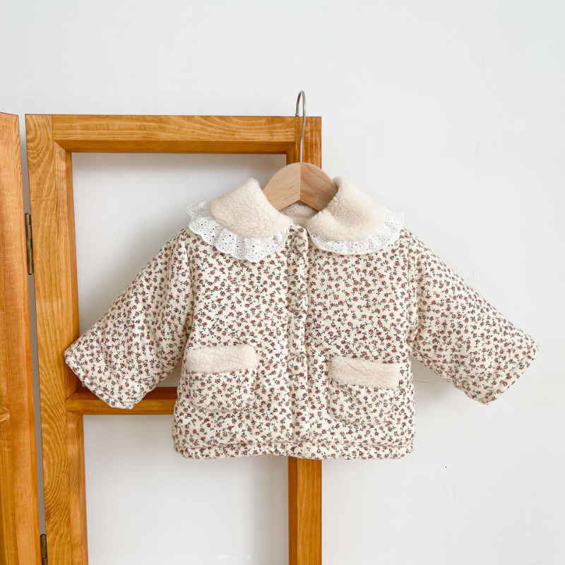 Rompers Thicked Jacket Girls Winter Coat Lightweight Warm Soft Puffy Cotton Outwear with Children Jacket Boy Winter Coat 221114, Floral
Rompers Thicked Jacket Girls Winter Coat Lightweight Warm Soft Puffy Cotton Outwear with Children Jacket Boy Winter Coat 221114, Floral