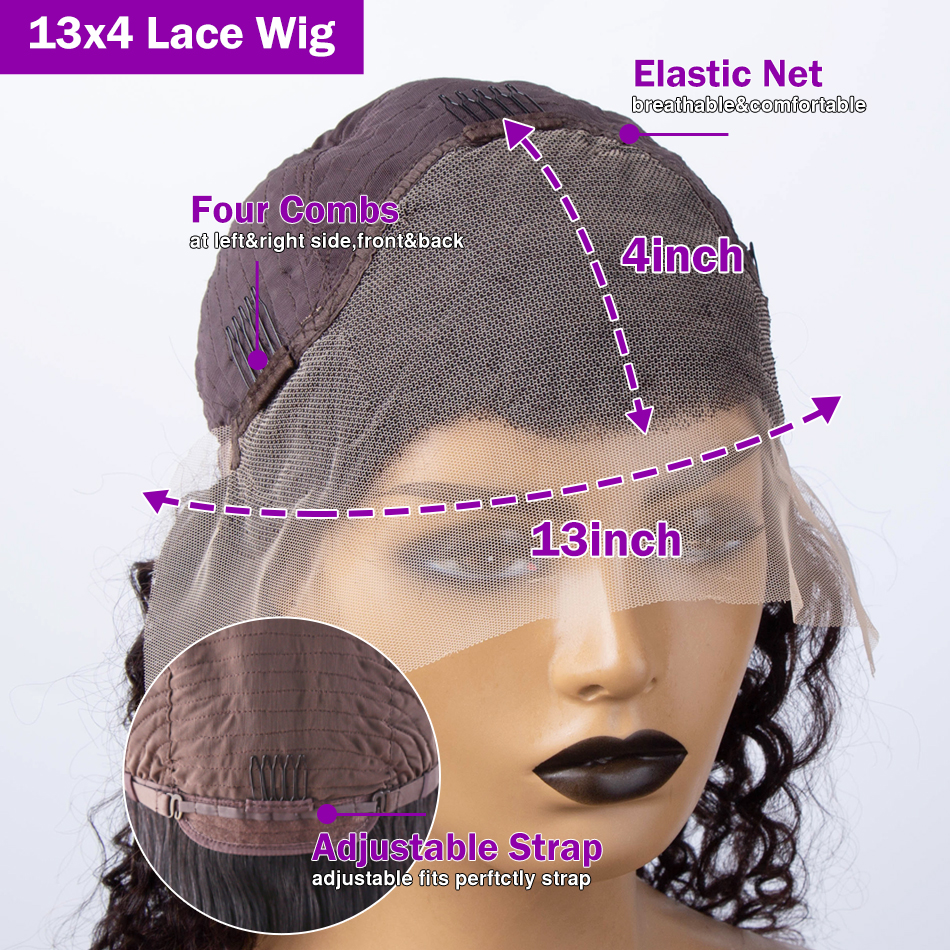 Free shipping 180denstiy Full Brazilian Blonde Highlight Front Human Hair Wig Body Wave HD Lace Frontal Synthetic Wigs For Women