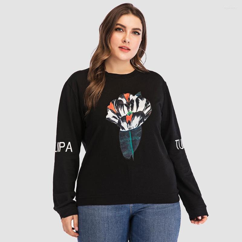 Women's Hoodies Spring Autumn XL To 5XL Plus Size Sweatshirts Women Clothings O-neck Long Sleeve Casual Outerwear T8177, Black
Women's Hoodies Spring Autumn XL To 5XL Plus Size Sweatshirts Women Clothings O-neck Long Sleeve Casual Outerwear T8177, Black
