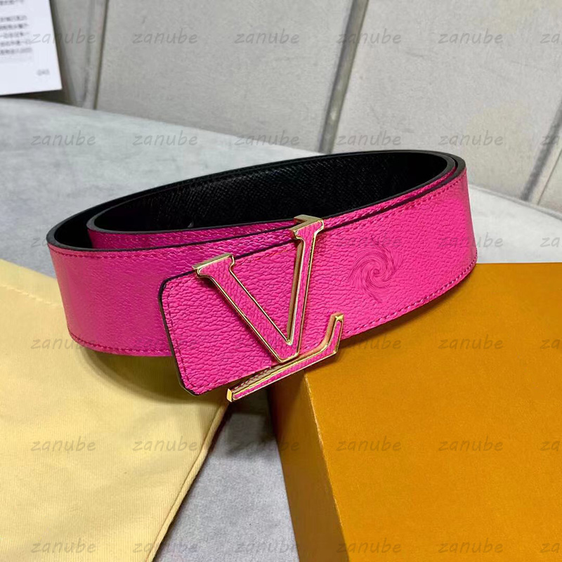 Designer Belts Luxury Genuine Leather Flowers Waistbands Fashion Pink Steel Smooth Buckle Belt Cowskin Mens Waistband Width 4cm With Box Hot
Designer Belts Luxury Genuine Leather Flowers Waistbands Fashion Pink Steel Smooth Buckle Belt Cowskin Mens Waistband Width 4cm With Box Hot