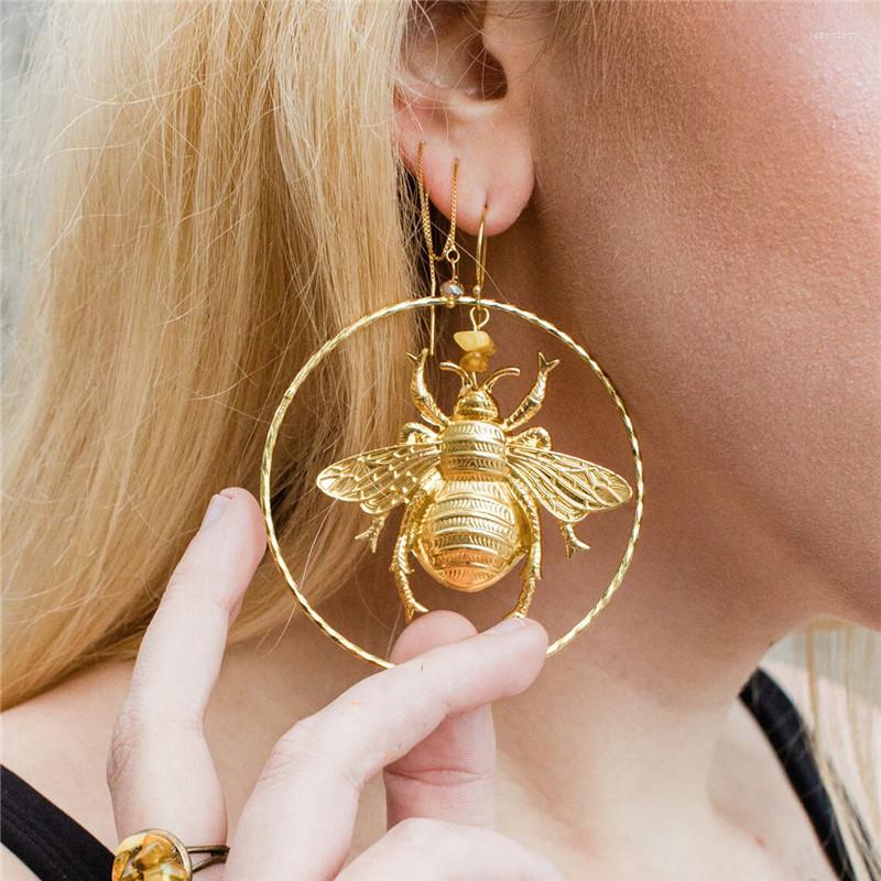 Dangle Earrings EM053 Personality Round Bee Alloy Drop Earring Retro Jewelry Wholesale
Dangle Earrings EM053 Personality Round Bee Alloy Drop Earring Retro Jewelry Wholesale