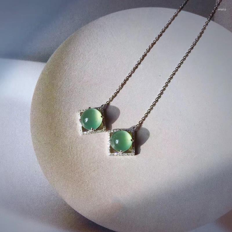 Dangle Earrings Creative High Clear Steel Gun Jade Egg Round Diamond Elegant Charm Retro Silver Jewelry
Dangle Earrings Creative High Clear Steel Gun Jade Egg Round Diamond Elegant Charm Retro Silver Jewelry