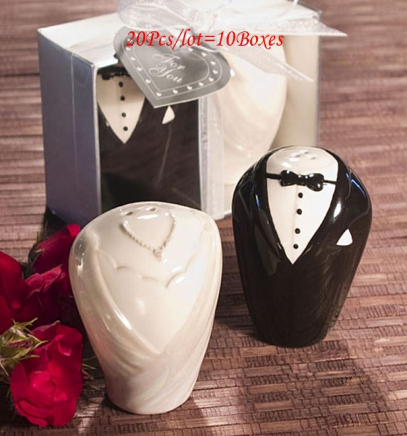 20Pcslot10boxes Bride and Groom ceramic gift SaltPepper shaker Party Favors for wedding souvenirs gifts bridal favor2224979
20Pcslot10boxes Bride and Groom ceramic gift SaltPepper shaker Party Favors for wedding souvenirs gifts bridal favor2224979