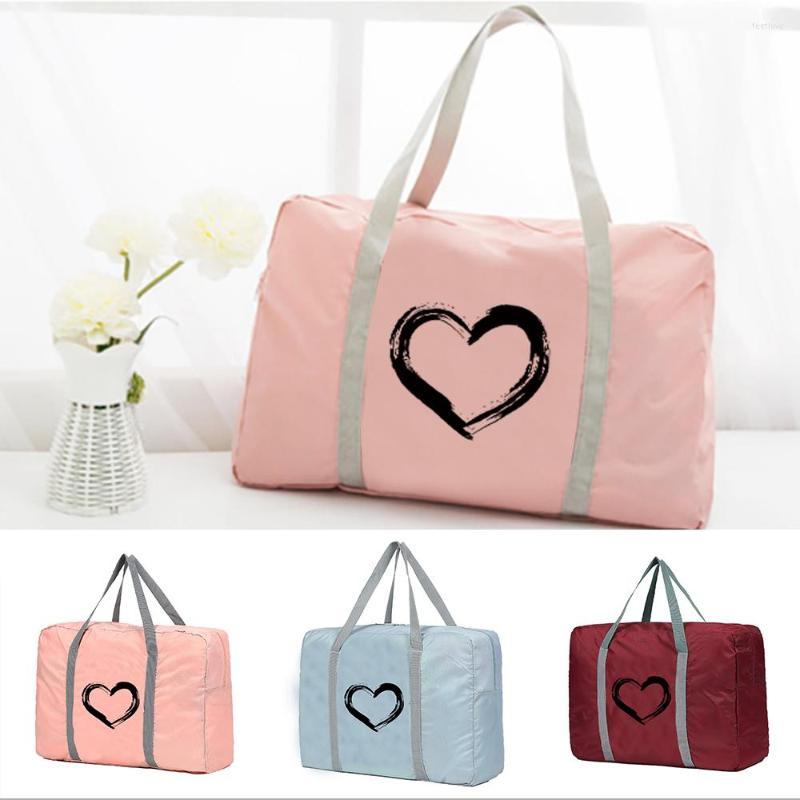 Duffel Bags Women Travel Bag Clothing Foldable Organizer Journey Handbags Large Capacity Duffle Camping Storage Traveler Accessories, 5love023
Duffel Bags Women Travel Bag Clothing Foldable Organizer Journey Handbags Large Capacity Duffle Camping Storage Traveler Accessories, 5love023