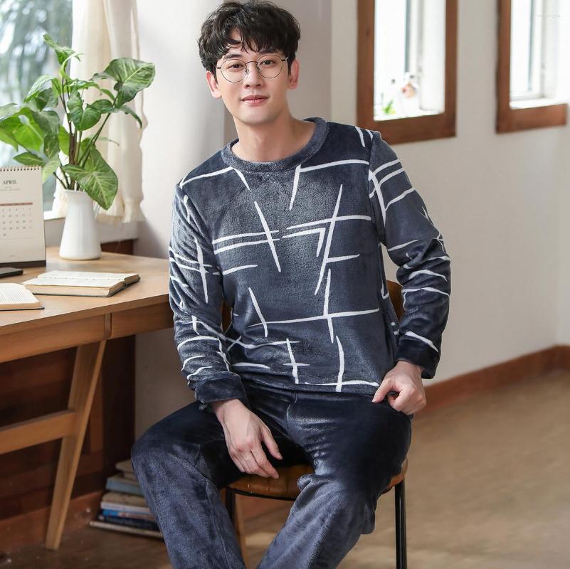 Men's Sleepwear Men's Soft Flannel Pajamas Set Autumn And Winter Male Warm Thicken Pyjamas Long Sleeve Men Lounge Pijama Homewear, Pj301color27
Men's Sleepwear Men's Soft Flannel Pajamas Set Autumn And Winter Male Warm Thicken Pyjamas Long Sleeve Men Lounge Pijama Homewear, Pj301color27