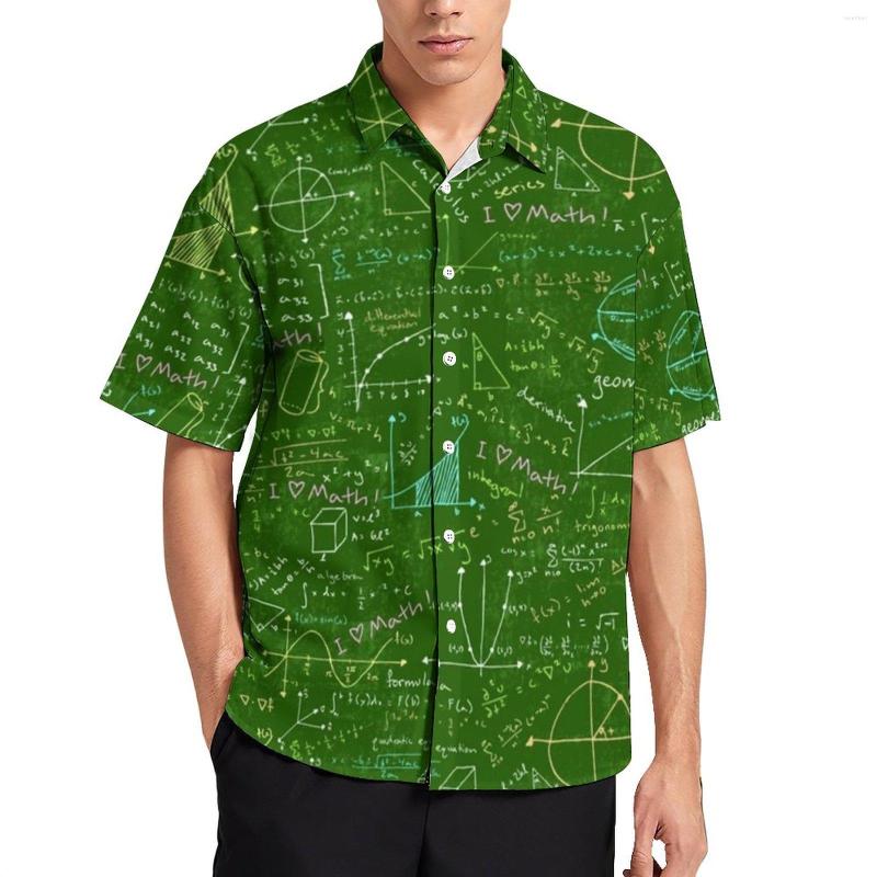 Men's Casual Shirts Math Lessons Print Shirt Hawaiian Geometry Blouses Short-Sleeved Streetwear Oversized, Style-18
Men's Casual Shirts Math Lessons Print Shirt Hawaiian Geometry Blouses Short-Sleeved Streetwear Oversized, Style-18