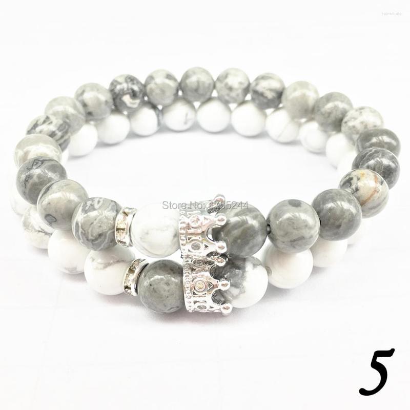 Strand CZ0041 2022 Design Powerful Crown Energy Bracelet For Women Fashion Howlite Map J-asper Jewelry Wholesale
Strand CZ0041 2022 Design Powerful Crown Energy Bracelet For Women Fashion Howlite Map J-asper Jewelry Wholesale