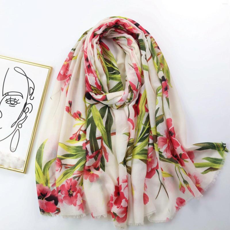 Scarves Lightweight Fashion Flowers Print Women Cotton Wrap Scarf Head Shawl For Spring Summer Headband Bandana Long Stoles
Scarves Lightweight Fashion Flowers Print Women Cotton Wrap Scarf Head Shawl For Spring Summer Headband Bandana Long Stoles