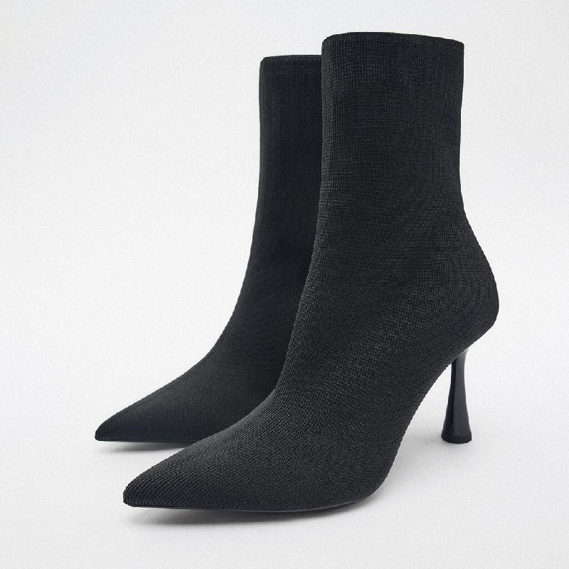 Boots Women Boots WSL TRAF ZA Autumn Black Pointed High Heel Short Boot Martin Boots Winter Versatile Stiletto Elastic Socks Boot 221114
Boots Women Boots WSL TRAF ZA Autumn Black Pointed High Heel Short Boot Martin Boots Winter Versatile Stiletto Elastic Socks Boot 221114
