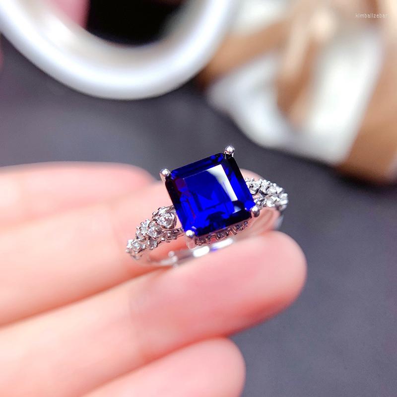 Wedding Rings Classic Silver Plated Square Cut Zircon Engagement Open For Women Blue Red CZ Stone Inlay Fashion Jewelry Band
Wedding Rings Classic Silver Plated Square Cut Zircon Engagement Open For Women Blue Red CZ Stone Inlay Fashion Jewelry Band