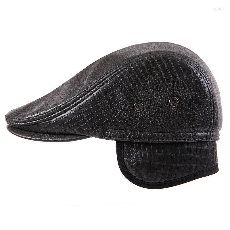 Berets Winter Men's Beret Hat Genuine Leather Sboy Cap Casual Sheepskin Dad British Classic Gatsby Keep Warm Ivy Flat Caps, Black
Berets Winter Men's Beret Hat Genuine Leather Sboy Cap Casual Sheepskin Dad British Classic Gatsby Keep Warm Ivy Flat Caps, Black