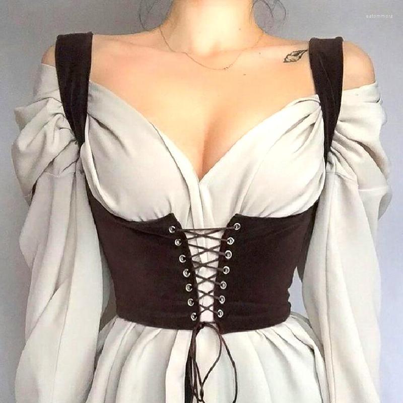 Belts Doury Vintage Women Bustier Corset Underbust Lace-up Suspender Crop Tops Cami Vest Waist Bodyshaper Tank Cummerbunds Y2K, Black
Belts Doury Vintage Women Bustier Corset Underbust Lace-up Suspender Crop Tops Cami Vest Waist Bodyshaper Tank Cummerbunds Y2K, Black